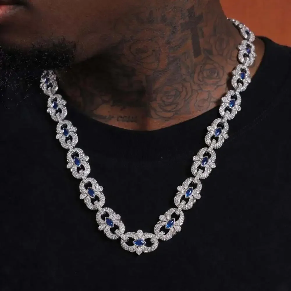 16 Mm Iced Infinity Cuban Link C 578